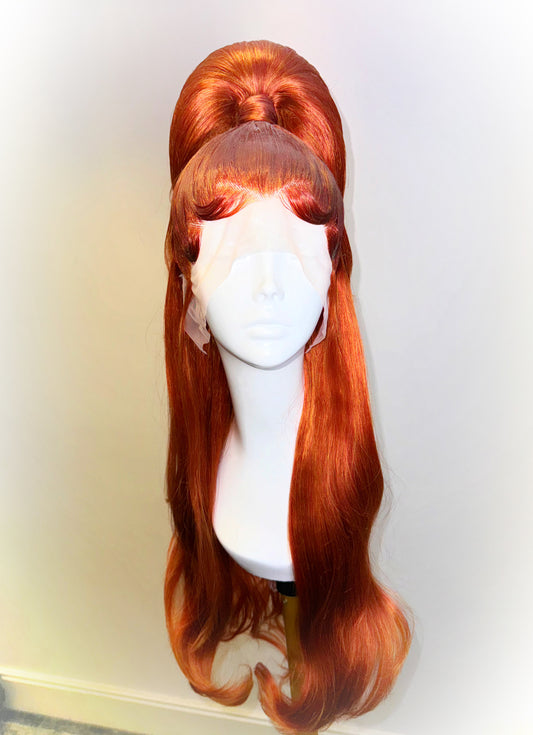 ÉireHeadRTW - ginger half up pony