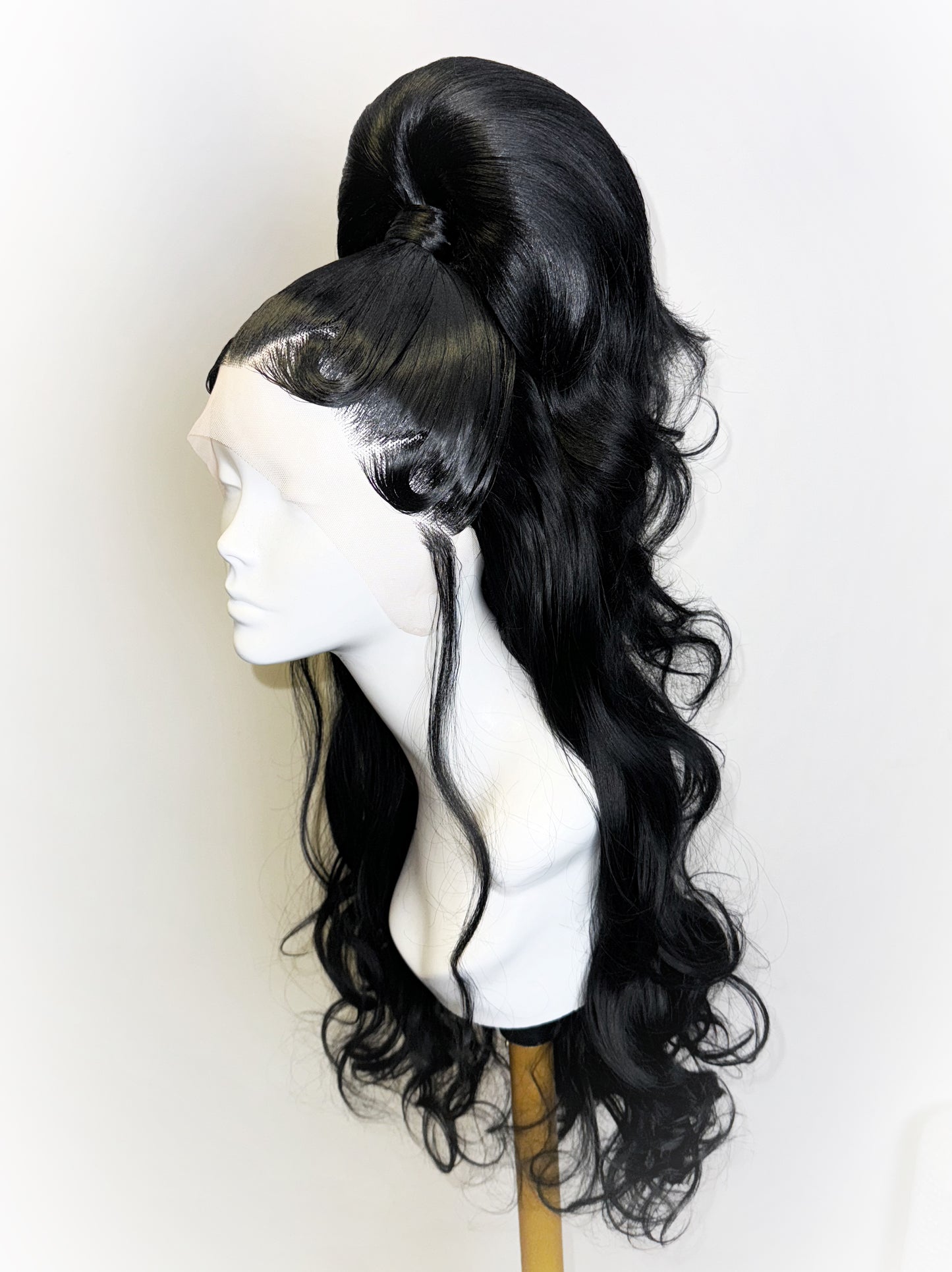 ÉireHeadRTW - black half up pony