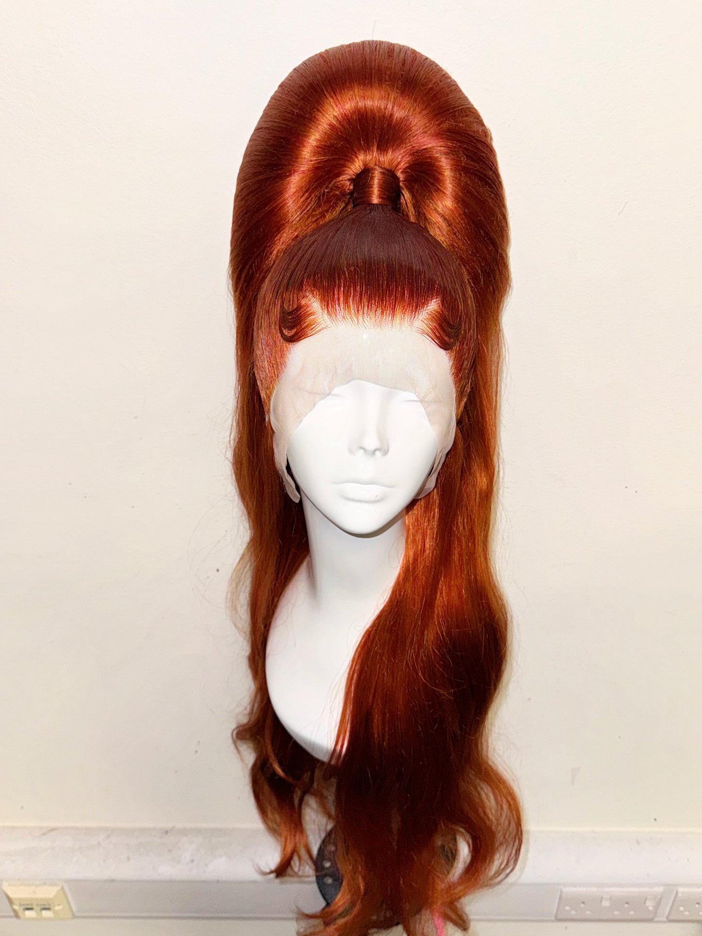 ÉireHeadRTW - Ginger half up half down pony