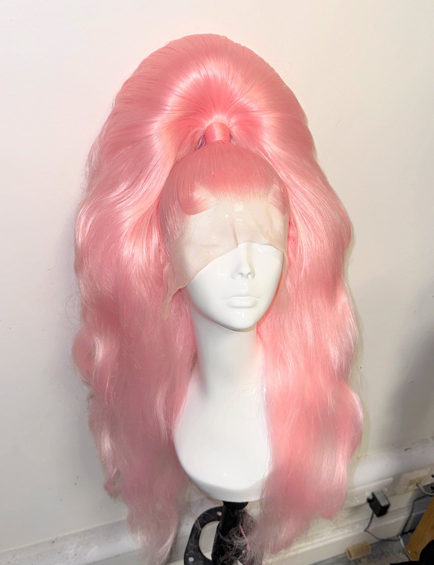 ÉireHeadRTW - baby pink half up half down pony