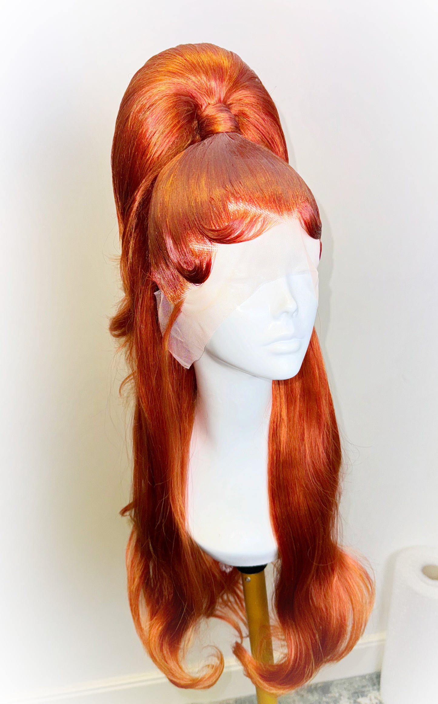 ÉireHeadRTW - ginger half up pony