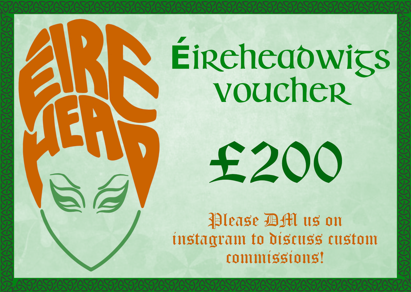 EireHeadWigs voucher