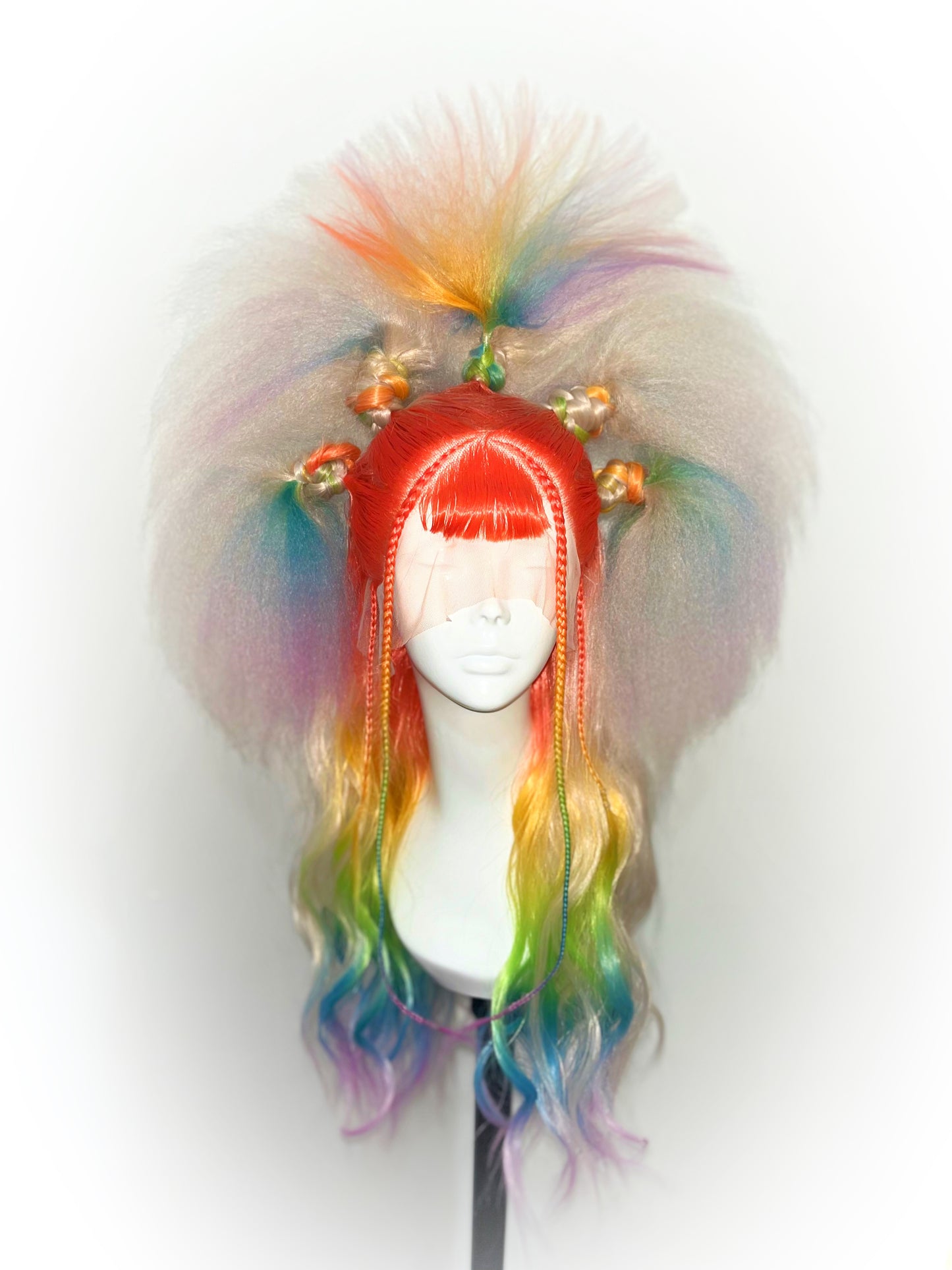 ÉireHeadRTW - Rainbow wig