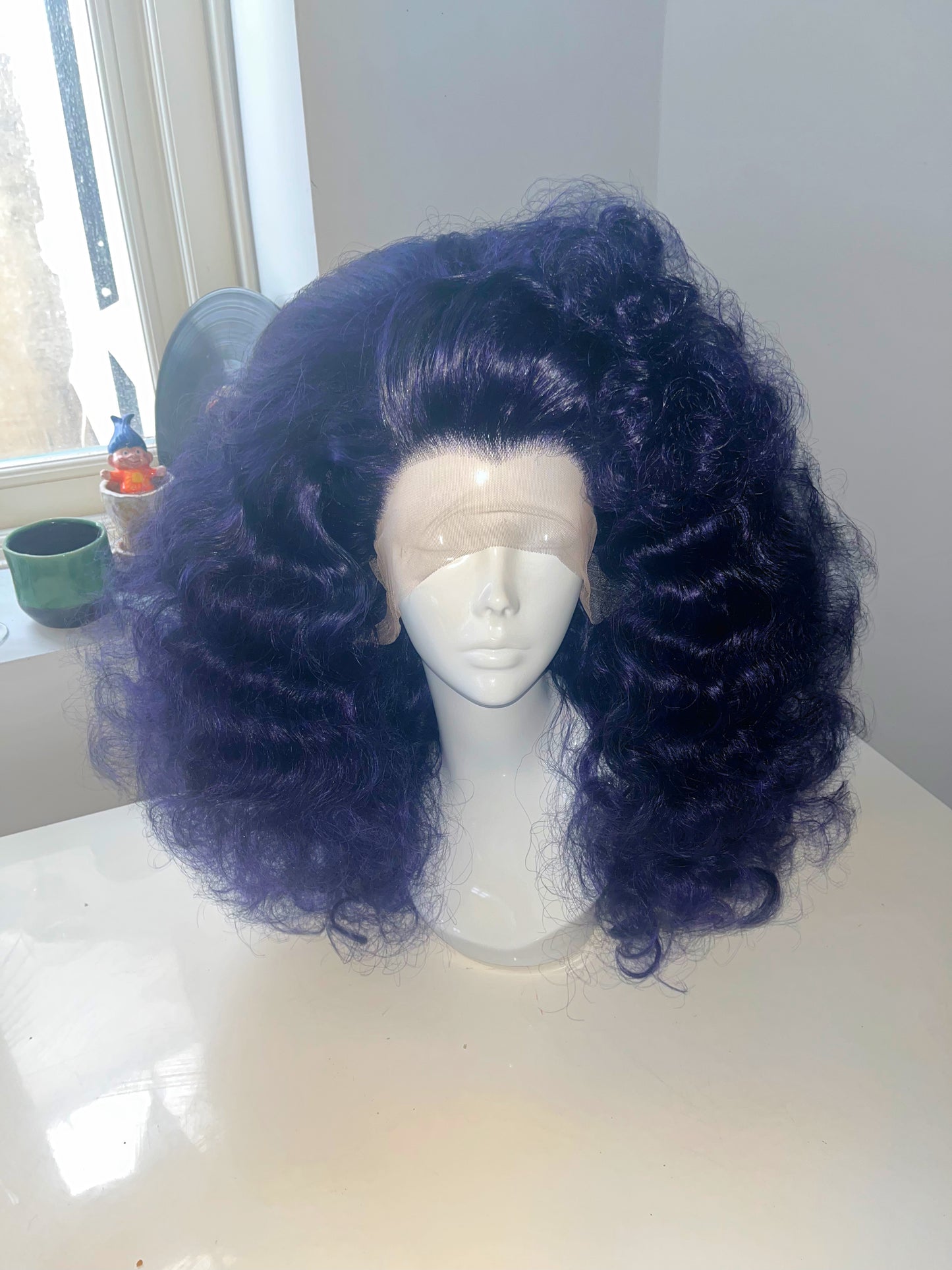 ÉireHeadRTW - Styled purple wig - SOLD